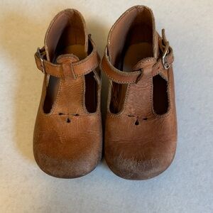 Stylish Tan Kids Dress Shoes
